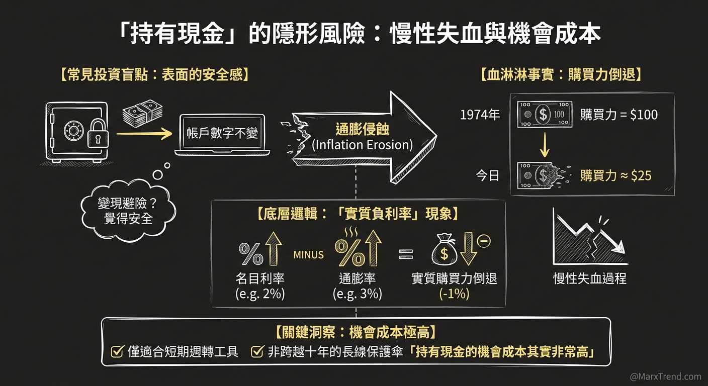 揭開安全感的假象:現金為什麼不是避風港?