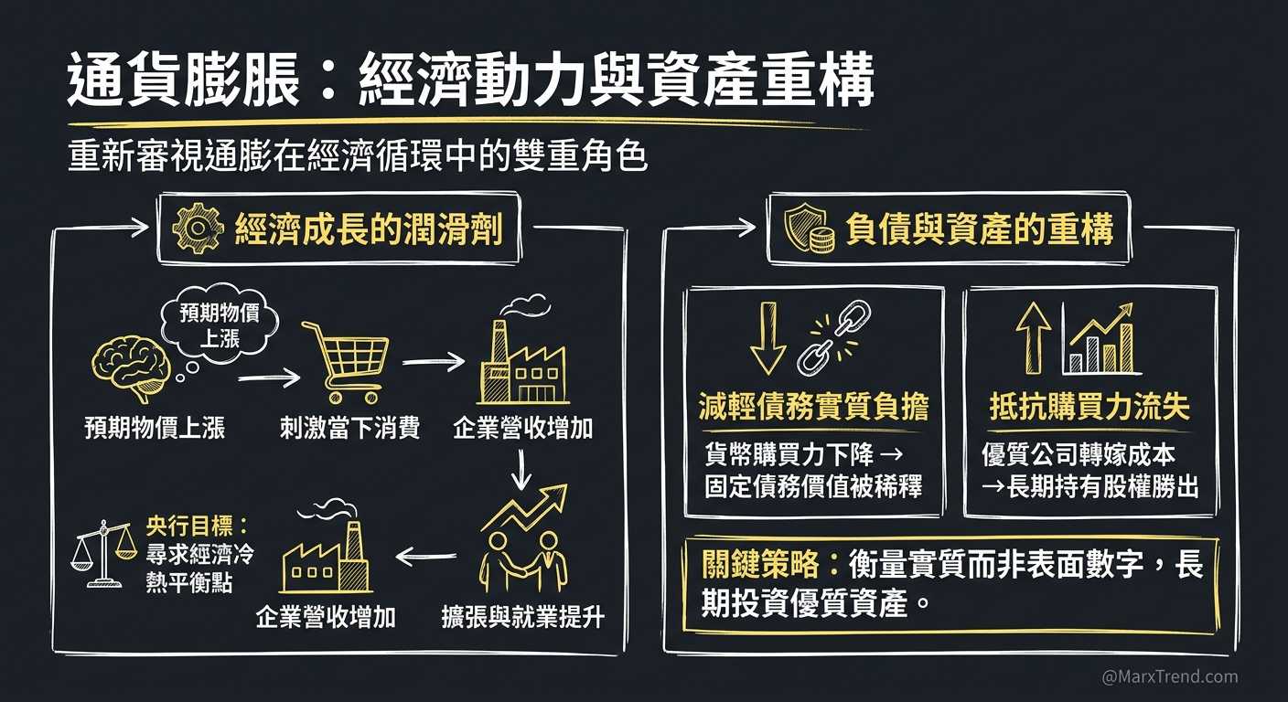 看懂物價上漲的兩面刃:通膨不全是壞事