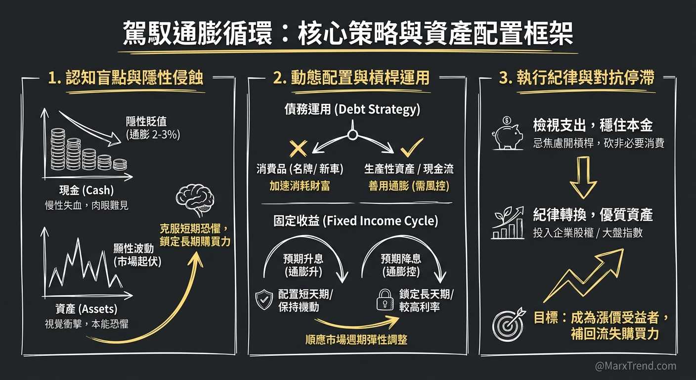 遇到市場波動與通膨疑慮,我會這樣思考