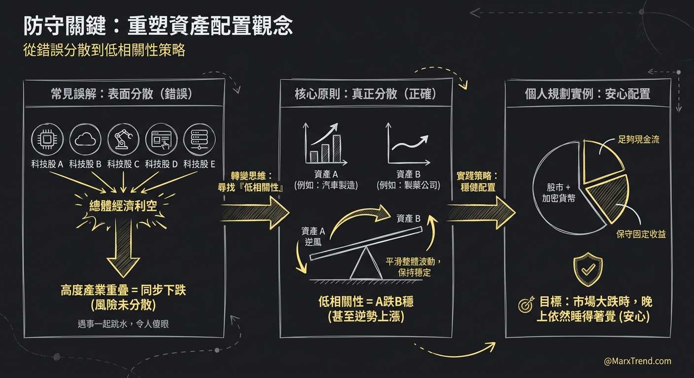 看懂資產配置背後的防禦邏輯