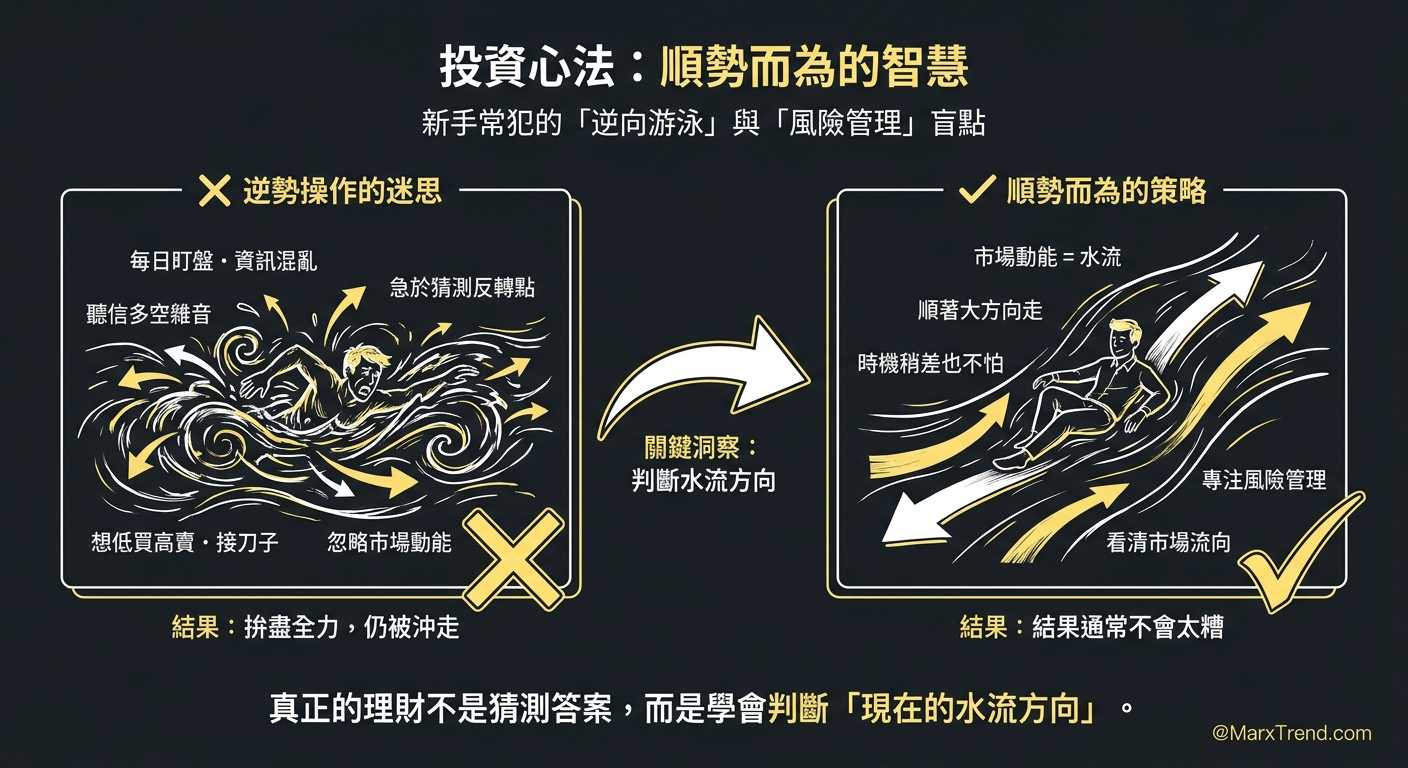 順勢而為，為什麼我們總愛逆流而上？