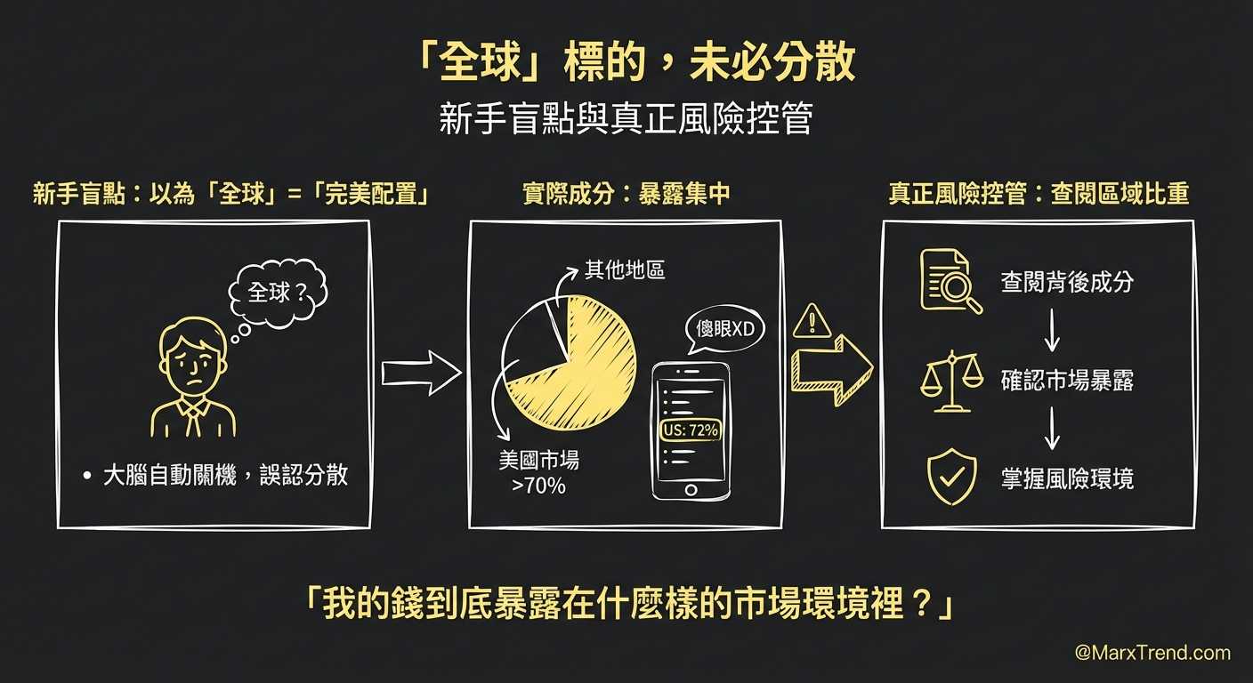 你以為的全球分散，其實只是換個方式買單一市場