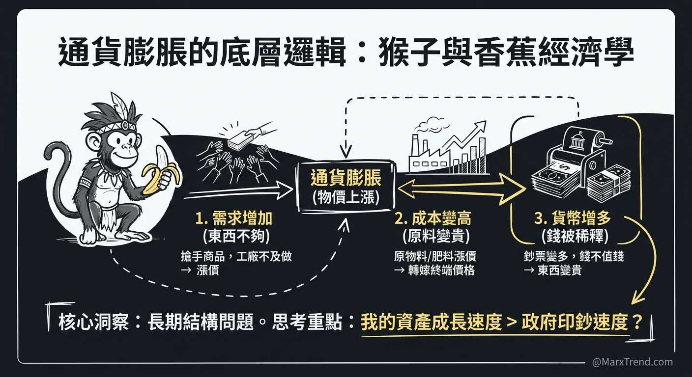 看懂手上的錢為什麼會慢慢變薄