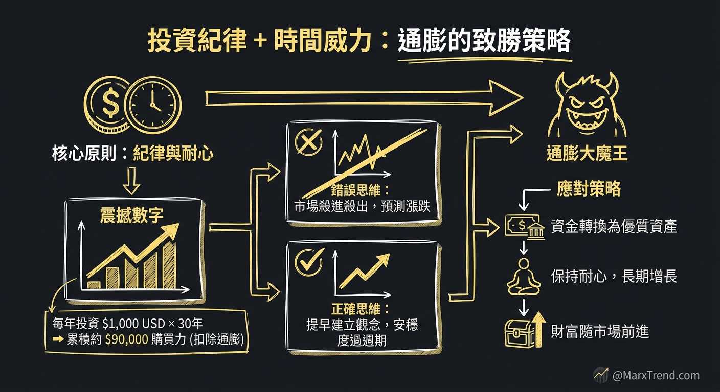 最後能保護你的其實是長期的投資紀律