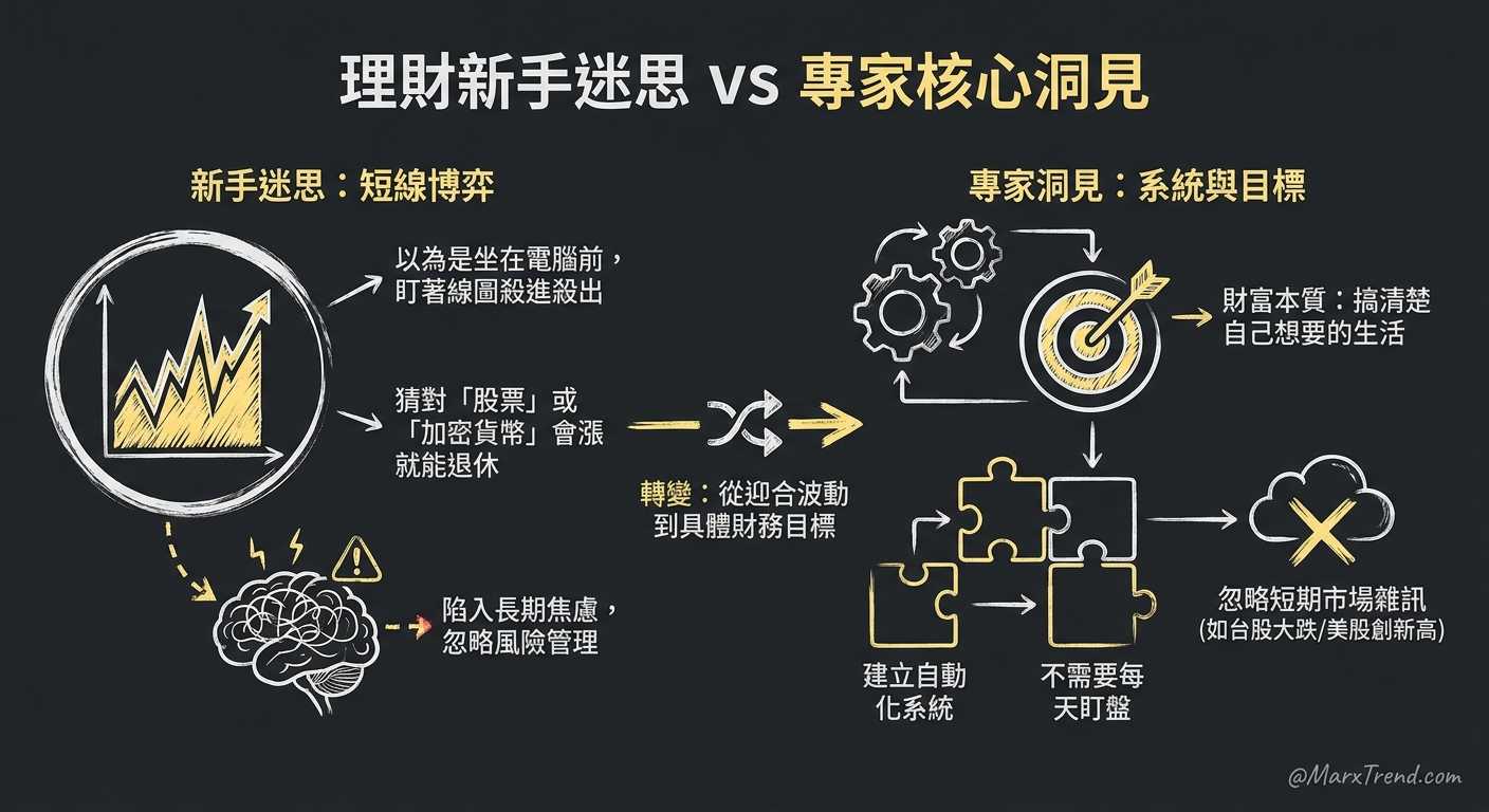 我的觀察從市場裡最常見的誤解開始